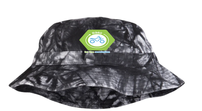 B-360 Black Bucket Hat