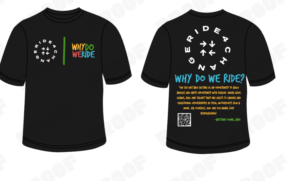 B-360 #Ride4Change Tee Shirt
