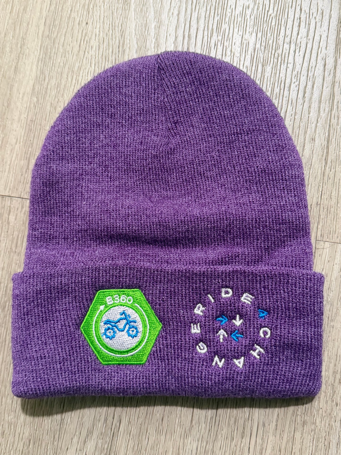 Purple Beanie